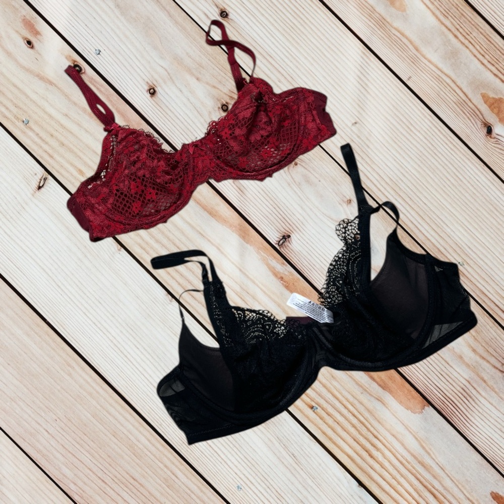 Adore Me 36C lot of 2 bras (2)